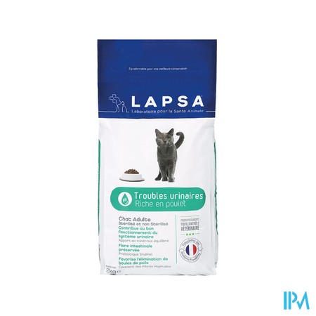 Lapsa Onp Chat Adulte Sante Urinaire Tte Race 2kg