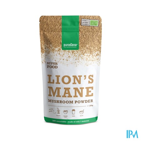 Purasana Lion's Mane Pdr 100g