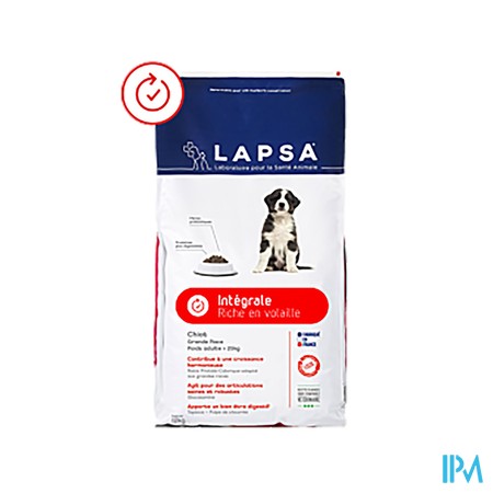 Lapsa Volkoren Puppy Grote Rassen 12kg