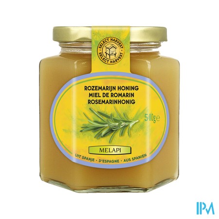 Melapi Honing Rozemarijn Zacht 500g 5532 Revogan