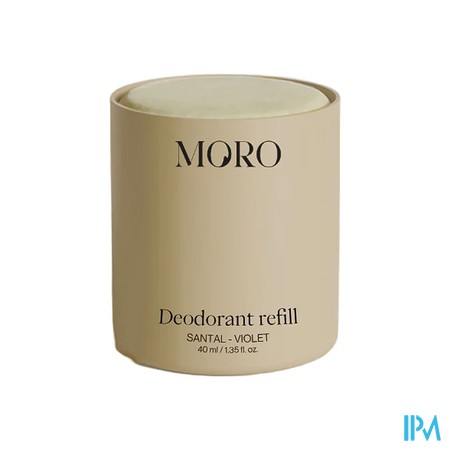 Moro Deodorant Refill Santal 40g